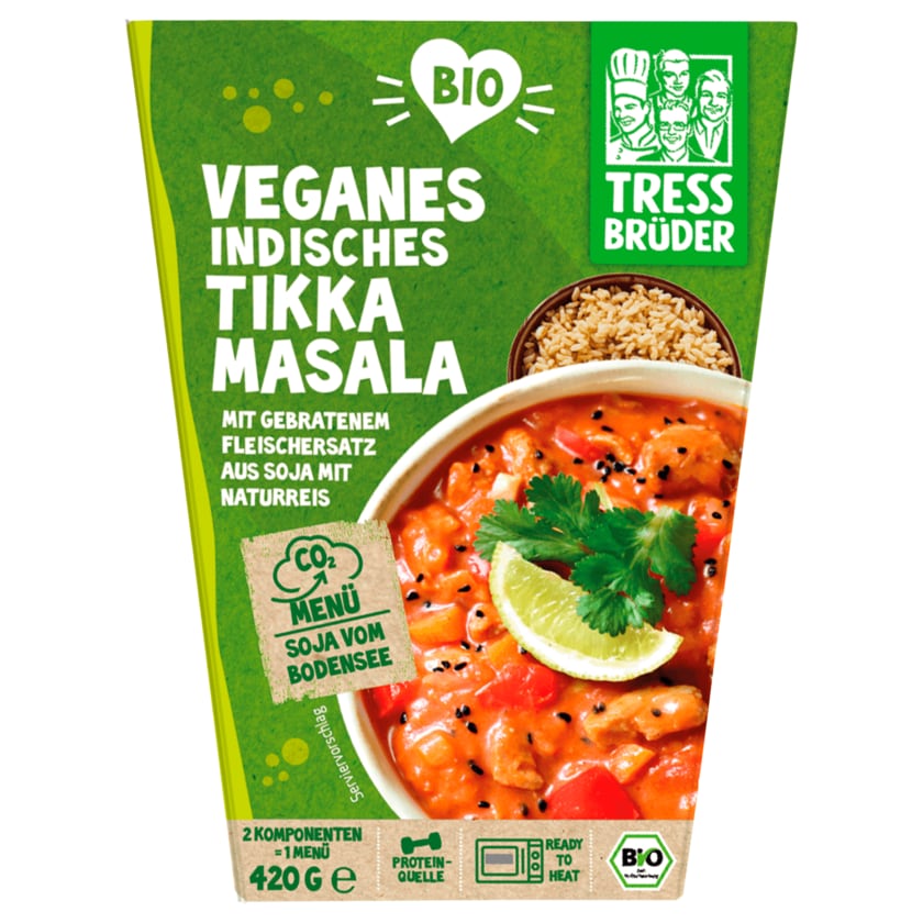 Tress Brüder Bio Tikka Masala vegan 420g